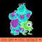Disney Pixar Monsters University Sulley Mike Best Buds - High Quality PNG download - Transform Your Sublimation Creations