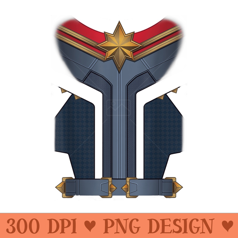 Marvel The Marvels Halloween Captain Marvel Hero - PNG Clipart for Graphic Design - Quick And Seamless Download Process