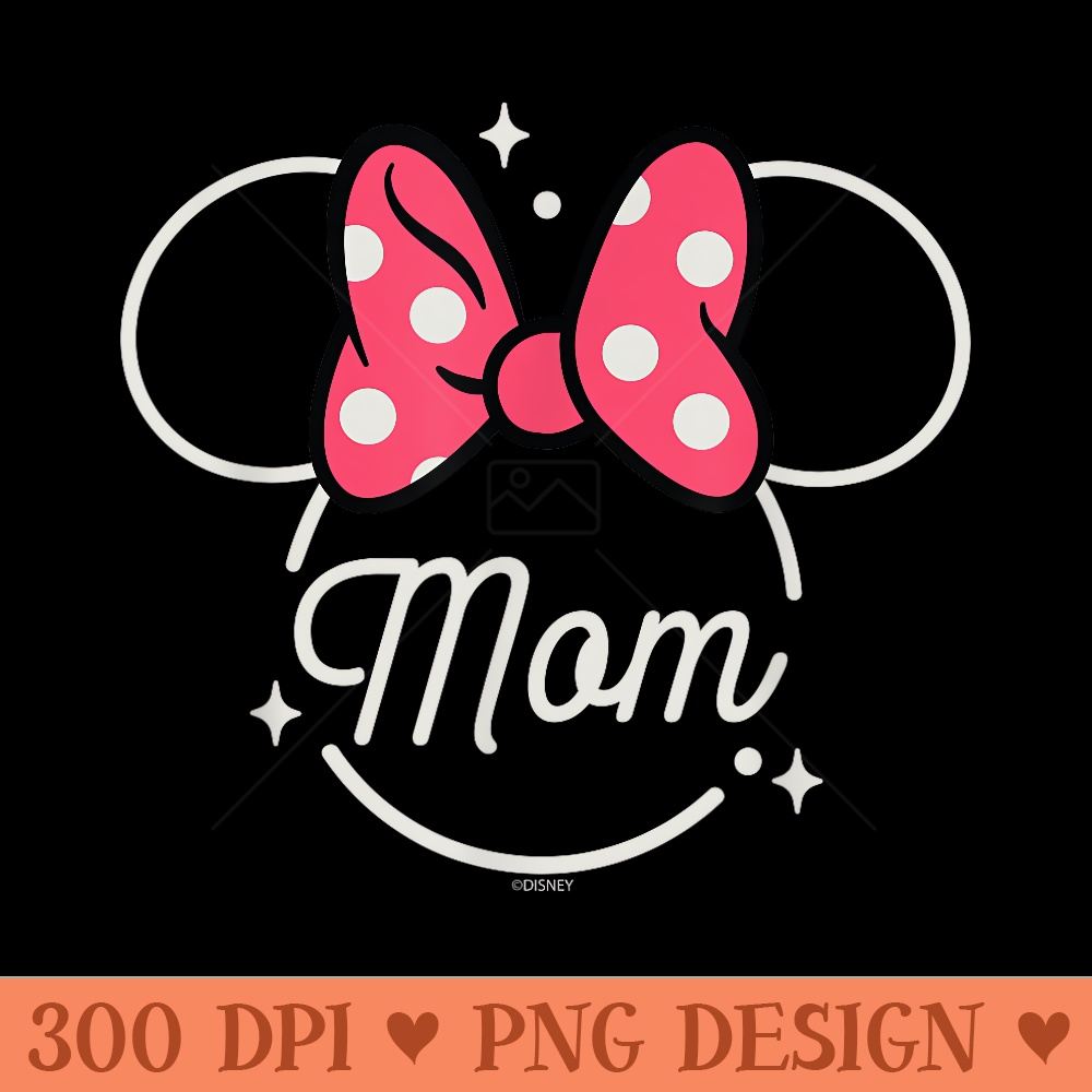 Disney Minnie Mouse Mom Head Icon Magic Motheru2019s Day - Free PNG download - Unique And Exclusive Designs
