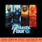 Marvel Fantastic Four Family Character Grid T - PNG Design Files - Transform Your Sublimation Creations