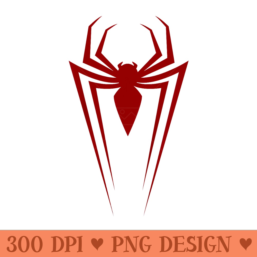 Marvel Comics Retro Classic SpiderMan Red Spider Logo - PNG download - Unique And Exclusive Designs