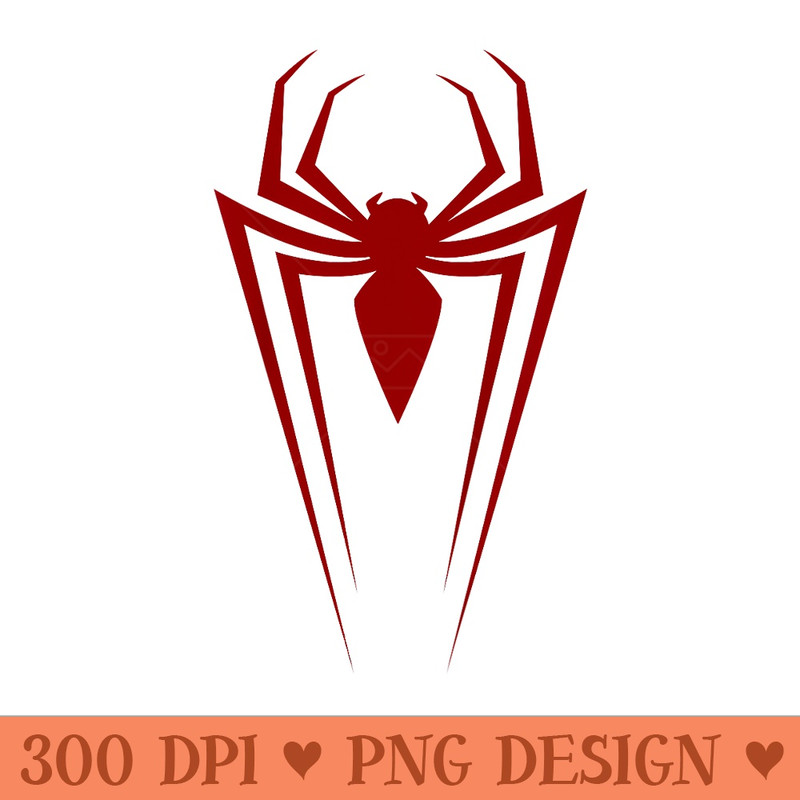 Marvel Comics Retro Classic SpiderMan Red Spider Logo - PNG download - Unique And Exclusive Designs