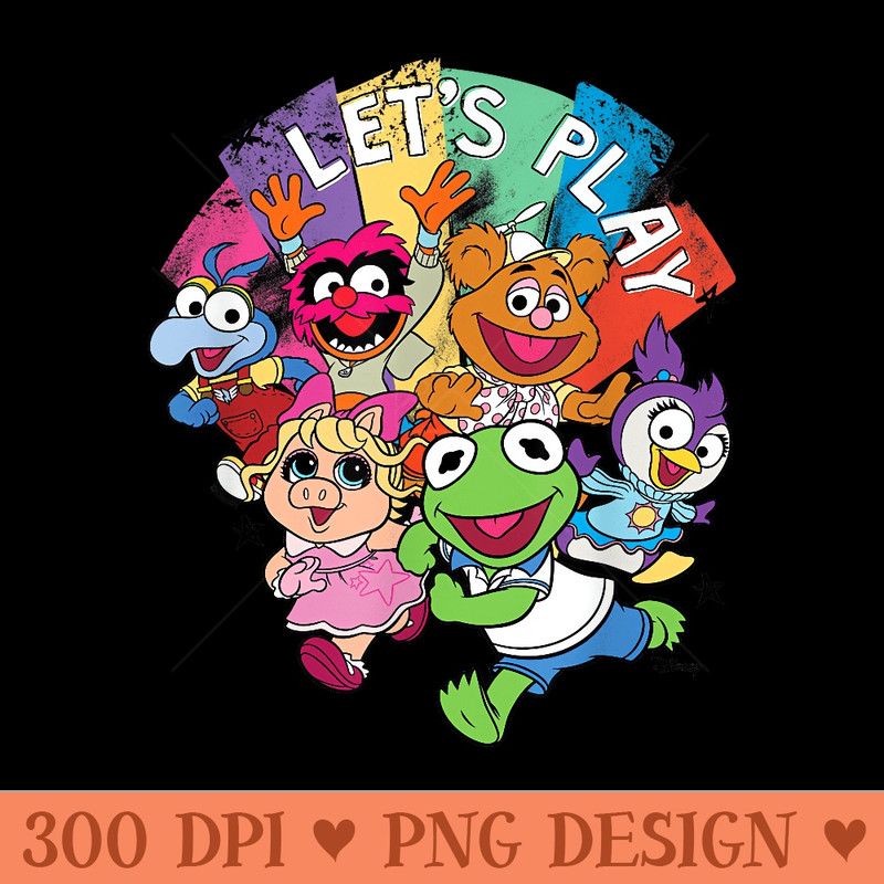 The Muppet Babies The Muppet Babies Group - Trendy PNG Designs - Premium Quality PNG Artwork