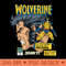 Marvel Comics Wolverine Classic Logan Retro T - PNG download with transparent background - Easy To Print And User Friendly Designs
