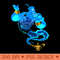 Disney Aladdin Genie Portrait Agrabah Fill - PNG design assets - Quick And Seamless Download Process