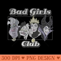 disney villains bad girls club - clipart png