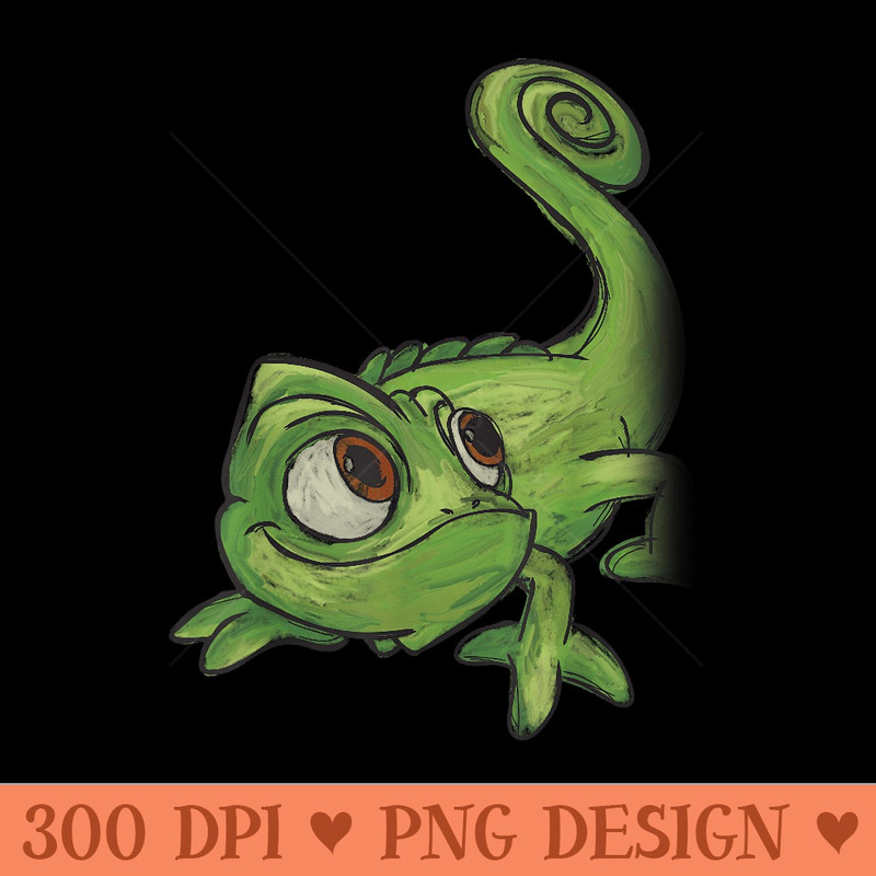 Disney Tangled Pascal Sketch - PNG graphics - Premium Quality PNG Artwork