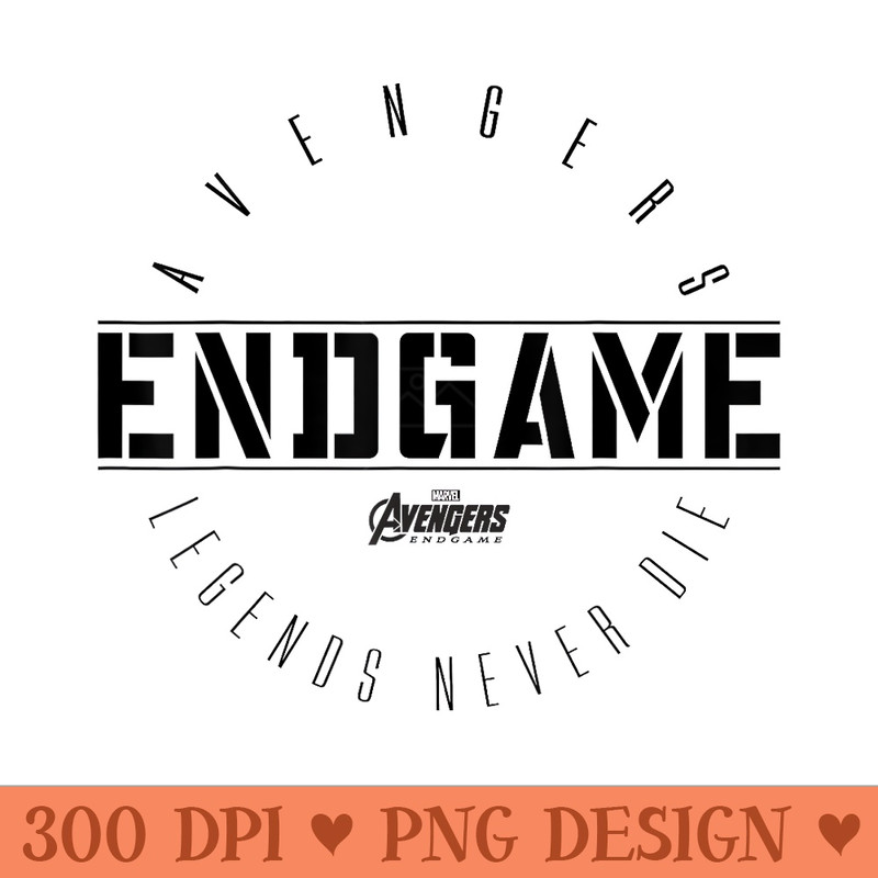Marvel Avengers Endgame Circle Logo Graphic T - PNG graphics - Limited Edition And Exclusive Designs