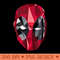 Marvel Deadpool Geometric Shape Prism Face Graphic T - High Quality PNG Clipart - Lifetime Access To Purchased Files