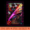 Marvel XMen Gambit Dual Side Playing Card Vintage Premium - Unique Sublimation PNG Download - Create with Confidence