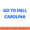 Go To Hell Carolina GTHC Basketball - Trendy PNG Designs - Perfect for Creative Projects