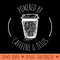 Powered By Caffeine And Jesus - Digital PNG Artwork - Spice Up Your Sublimation Projects