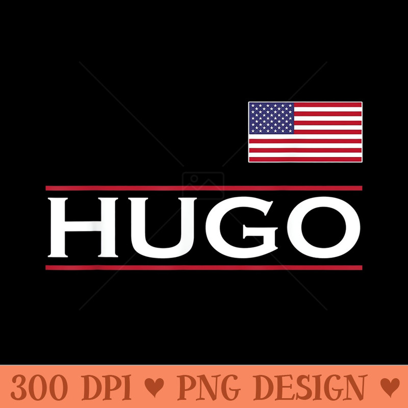 HUGO Personalized Name Funny Birthday Idea - PNG Templates - Create with Confidence