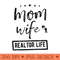 Mom Wife Realtor Life Real Estate Agent Realtor For Mom Wife - Free PNG download - Bring Your Designs to Life