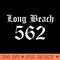 Long Beach 562 Old English Hip Hop and Rap - High Quality PNG download - Transform Your Sublimation Creations