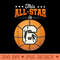 This All Star Is 6 Year Old Birthday 6th Basketball - Printable PNG Graphics - Unlock Vibrant Sublimation Designs