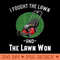Funny Lawn Mowing Yard Work - High Quality PNG Clipart - Unique And Exclusive Designs