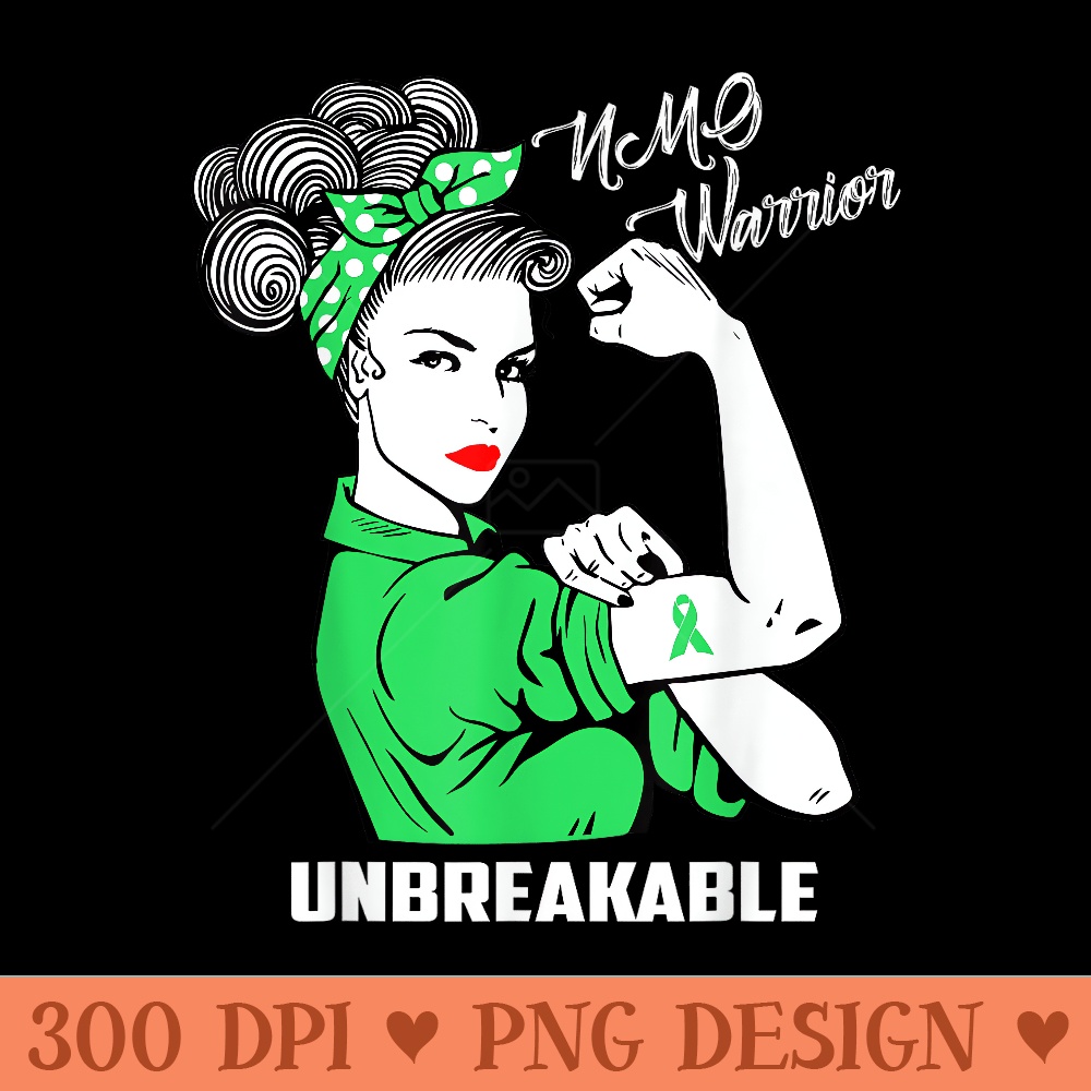 NMO Warrior Unbreakable Neuromyelitis Optica Awareness - PNG download - Perfect for Creative Projects
