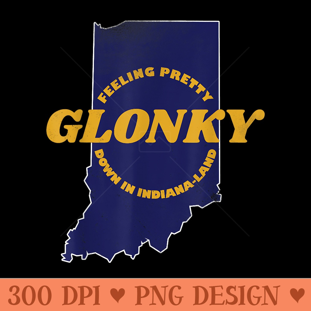 Glonky in Indiana Land - Modern PNG designs - Revolutionize Your Designs