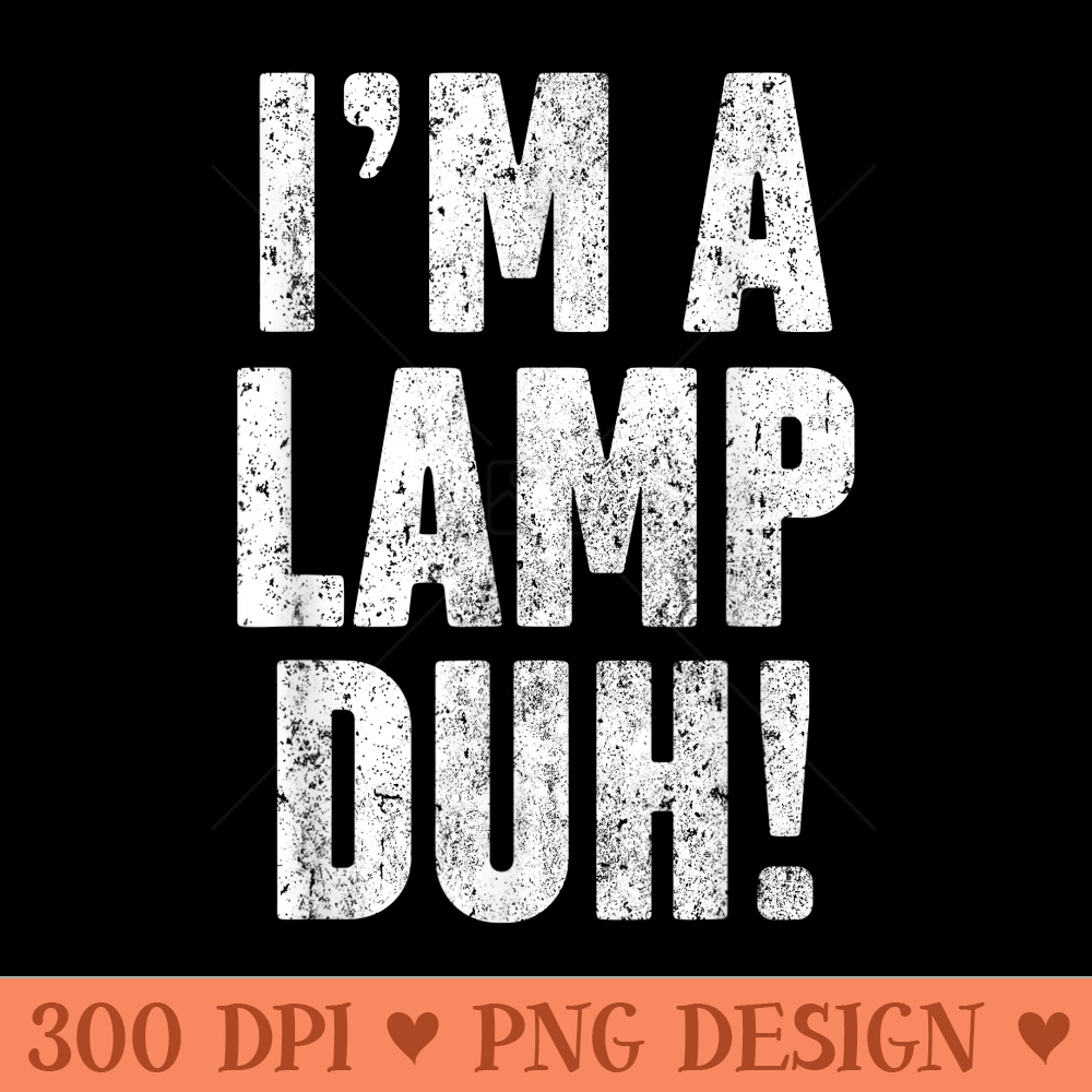 Im A Lamp Easy Halloween T Funny Moth - PNG download with transparent background - Bring Your Designs to Life