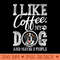 I Like Coffee My Saint Bernard And Maybe 3 People - High Quality PNG Clipart - Versatile And Customizable Designs