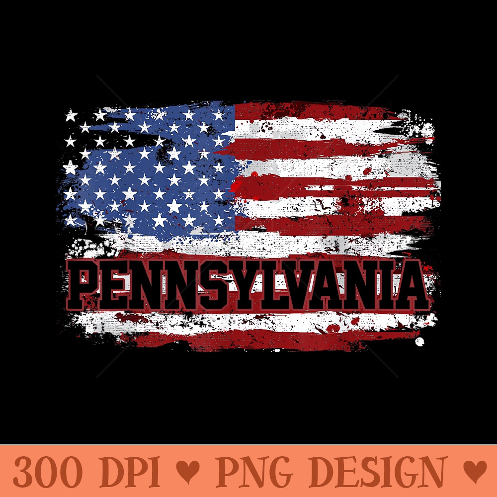 Pennsylvania - Printable PNG Images - Unique And Exclusive Designs