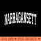 Narragansett Rhode Island RI Vintage Athletic Sports Design - Ready To Print PNG Designs - Premium Quality PNG Artwork