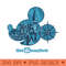 Walt Disney World 50th Anniversary Mickey Head - Beautiful PNG download - Perfect for Personalization