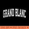 Grand Blanc Michigan MI Vintage Athletic Sports Design - Exclusive PNG designs - Unlock Vibrant Sublimation Designs