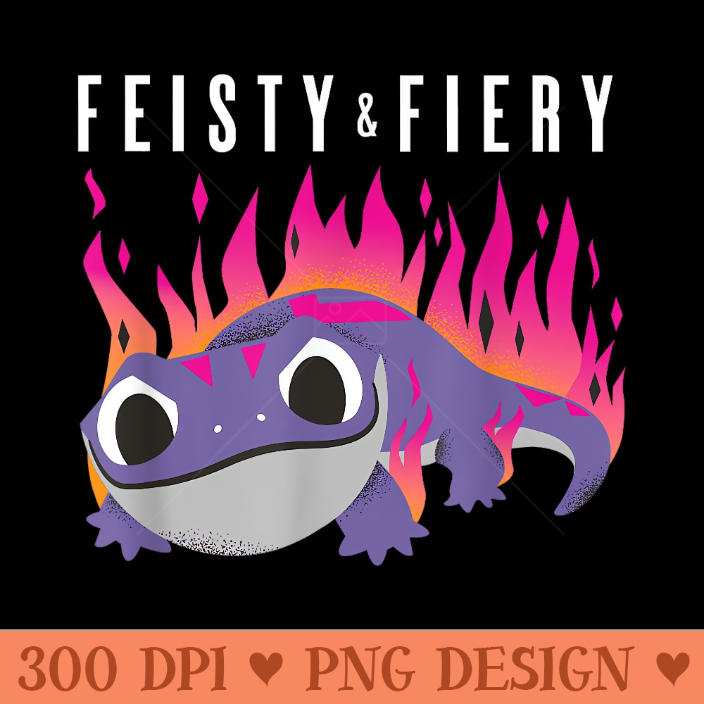 Disney Frozen 2 Bruni Salamander Feisty Fiery - PNG Graphics - Limited Edition And Exclusive Designs
