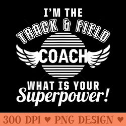 track field coach athletics running jumping throwing - free png download
