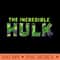 Marvel The Incredible Hulk - Vector PNG download - Perfect for Sublimation Art