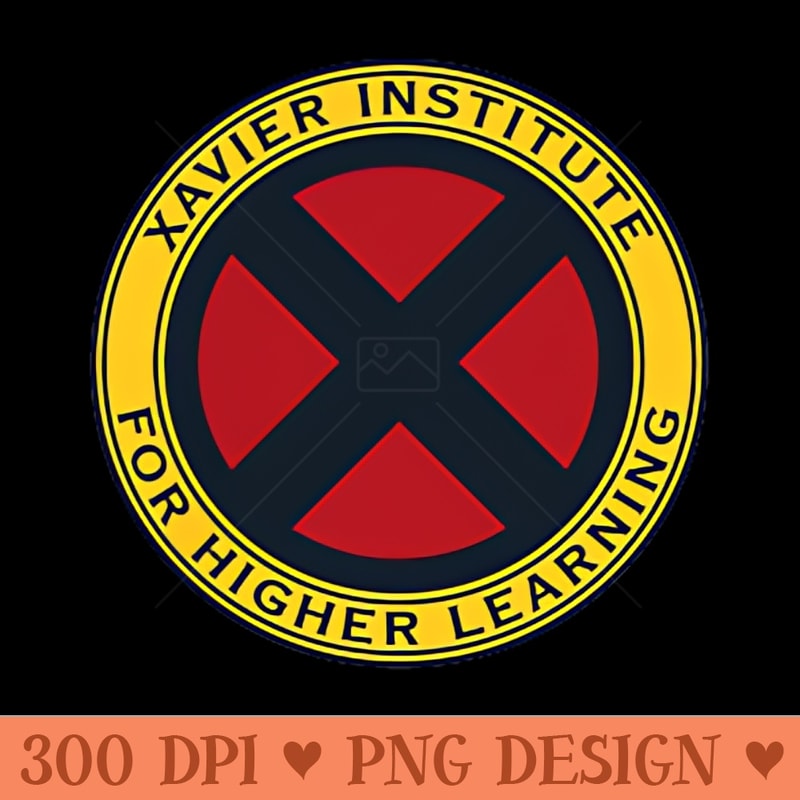 Marvel XMen Xavier Institute For Higher Learning Pocket - Digital PNG Downloads - Bring Your Designs to Life