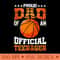 Proud Dad Of An Official nager Basketball Mother - PNG image download - Revolutionize Your Designs