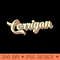 Corrigan T Retro Art Baseball Font Vintage - PNG design downloads - Unlock Vibrant Sublimation Designs