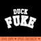 Duck Fuke College Style Rival Edition - Unique PNG Artwork - Premium Quality PNG Artwork