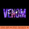 Marvel SpiderMan Venom See Through Text Vintage Logo - PNG download - Instant Access To Downloadable Files