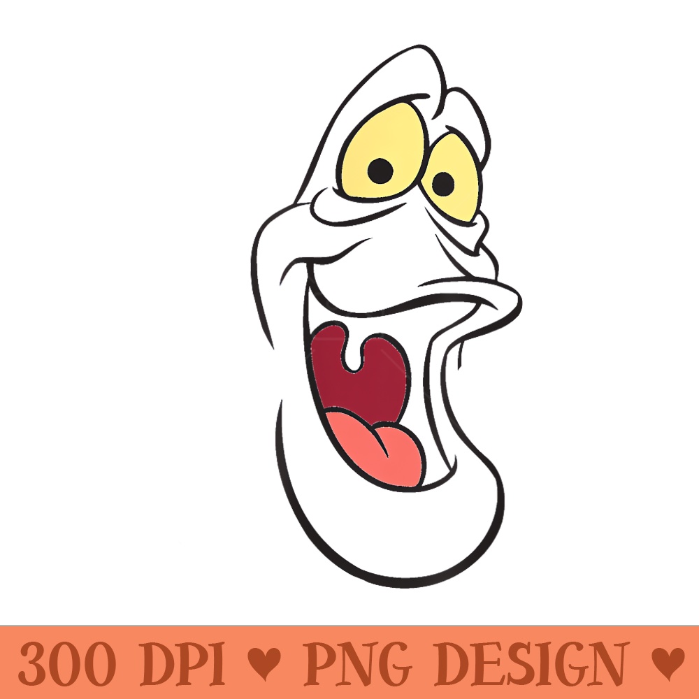 Disney The Little Mermaid Sebastian Big Face - PNG download - Spice Up Your Sublimation Projects