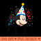 Disney Mickey Mouse Birthday T - Transparent PNG Clipart - Bold & Eye Catching
