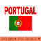 Portugal Flag Cool Bandeira Portuguese Flags - Clipart PNG - Perfect for Sublimation Mastery