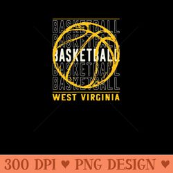 basketball west virginia - printable png images