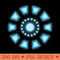 Marvel Studios Iron Man Tony Stark Arc Reactor Classic Premium - High Resolution PNG Designs - High Resolution And Print Ready Designs