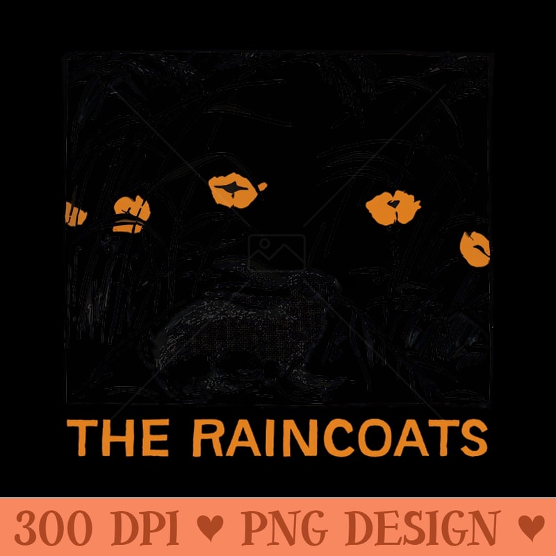 The Raincoats Original Fan Artwork - Transparent PNG Artwork - Perfect for Creative Projects
