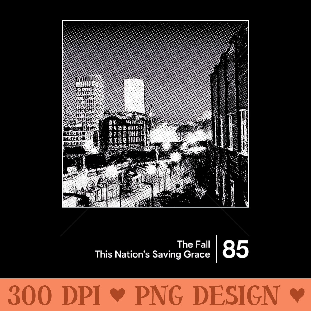 The Fall Minimalist Graphic Artwork Design - PNG Illustration Download - Add a Festive Touch to Every Day