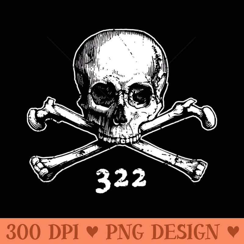 Skull and Crossbones 322 Secret Illuminati Society - PNG Image Download - Versatile And Customizable Designs
