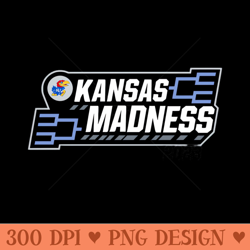 Kansas March Madness 223 - PNG Image File Download - Easy-To-Print And User-Friendly Designs