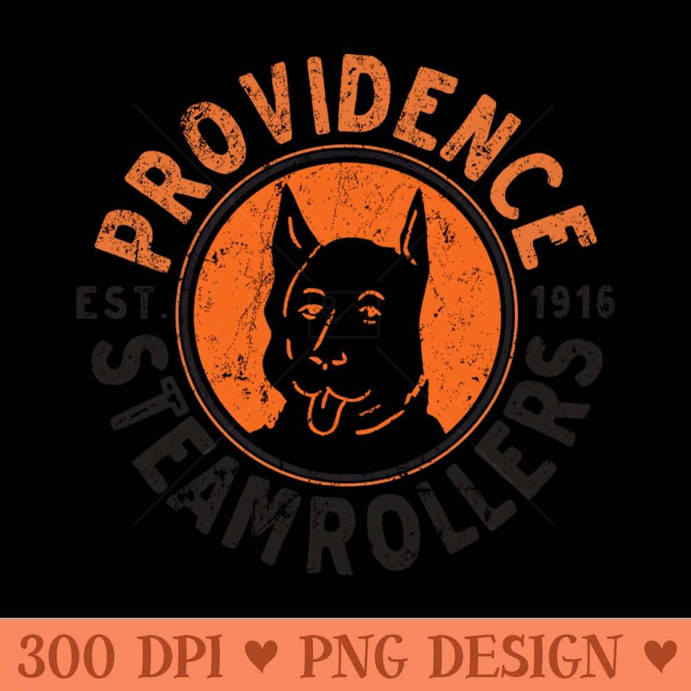 Providence Steamrollers - High Resolution PNG Resource - Vibrant and Eye-Catching Typography