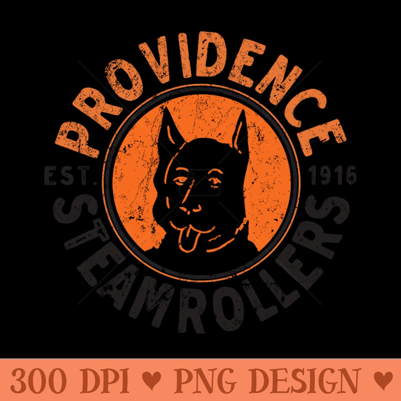 Providence Steamrollers - High Resolution PNG Resource - Vibrant and Eye-Catching Typography
