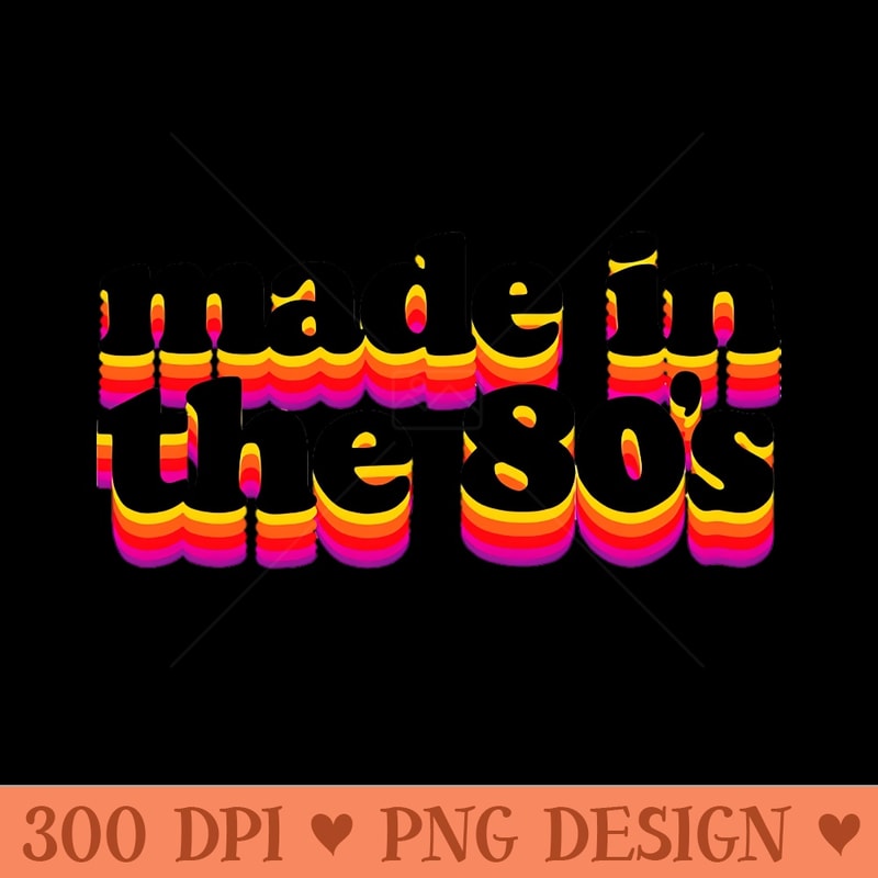 made in 8s - Transparent Shirt Mockup - Premium Quality PNG Artwork