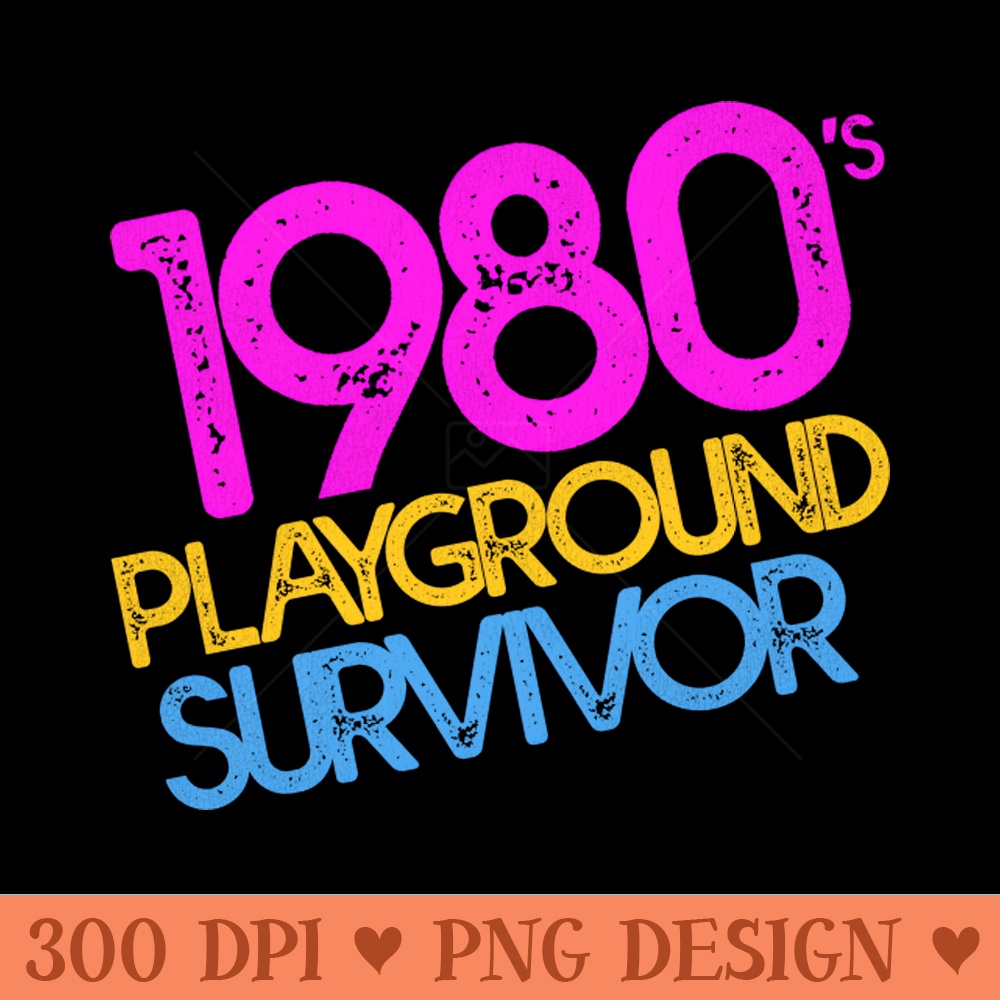 198's Playground Survivor - Download PNG Artwork - Bring Your Designs to Life